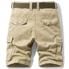 Short cargo beige homme