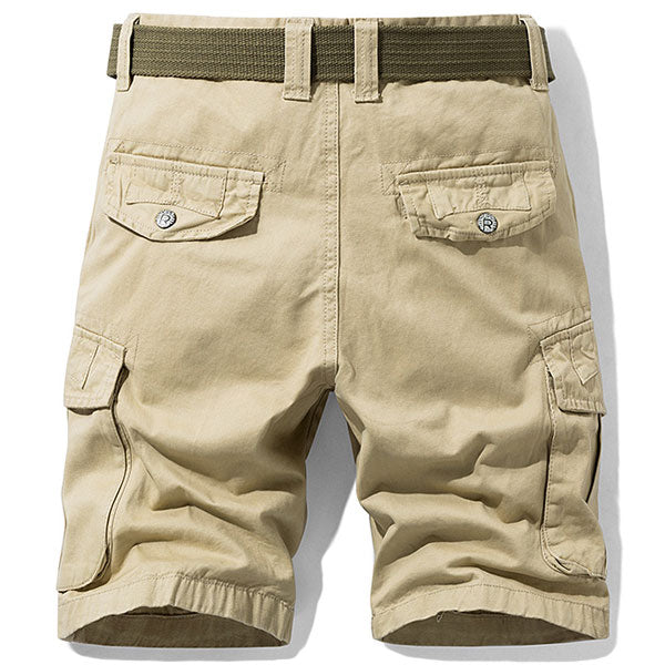 Short cargo beige homme