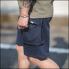 Short cargo bleu marine