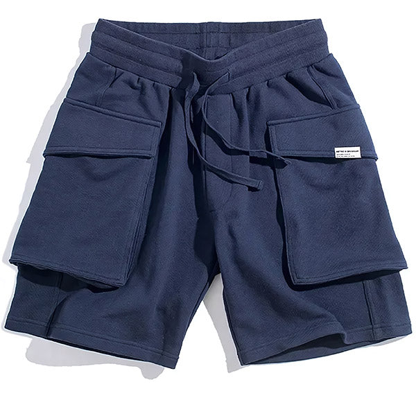 Short cargo bleu marine