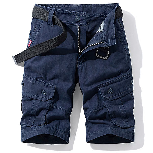 Short cargo homme bleu marine