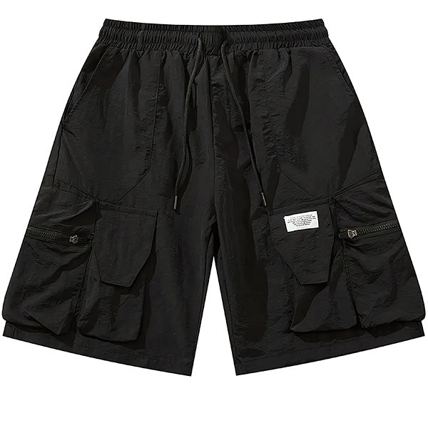 Short cargo techwear