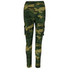 Pantalon imprimé militaire femme