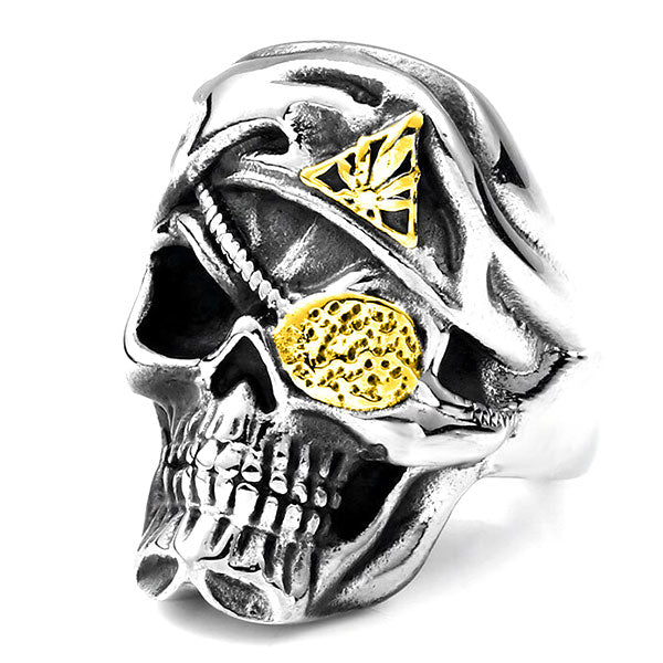 Bague allemande tête de mort