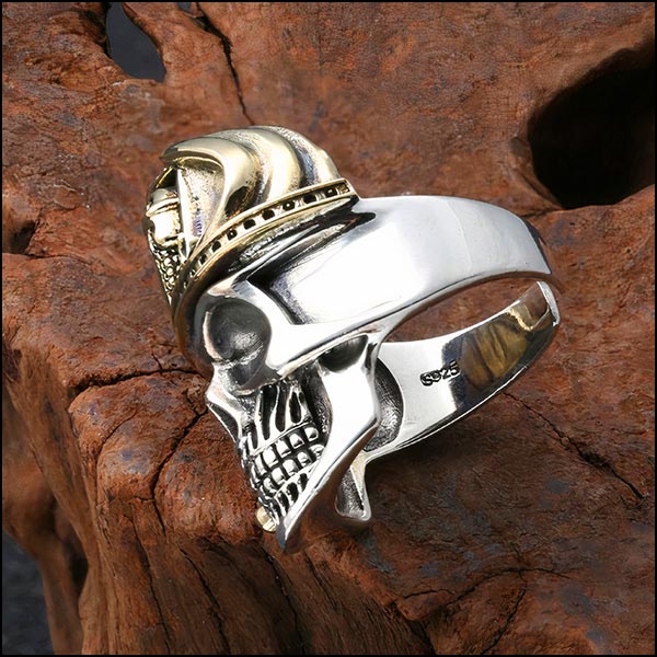 Bague militaire argent