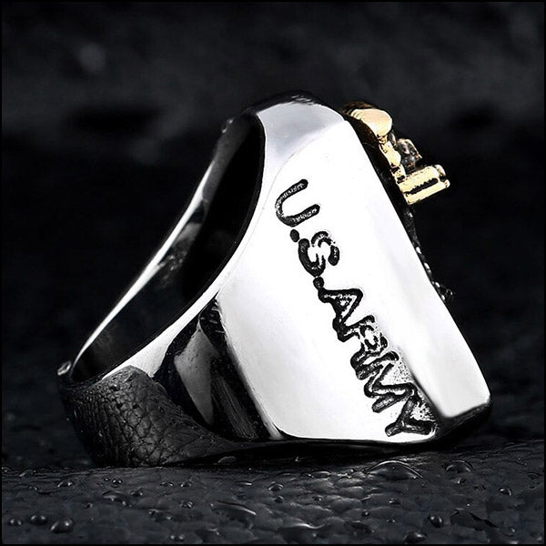 Bague militaire parachutiste