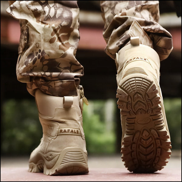 Botte de combat militaire homme