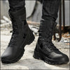 Botte militaire noir homme