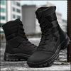 Botte militaire noir homme