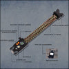 Bracelet de survie militaire