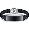 Bracelet homme plaque militaire