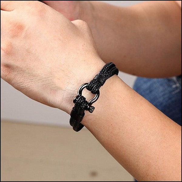 Bracelet militaire homme