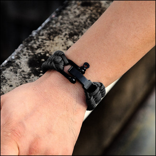 Bracelet paracorde militaire