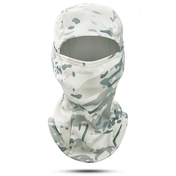 Cagoule polaire camouflage