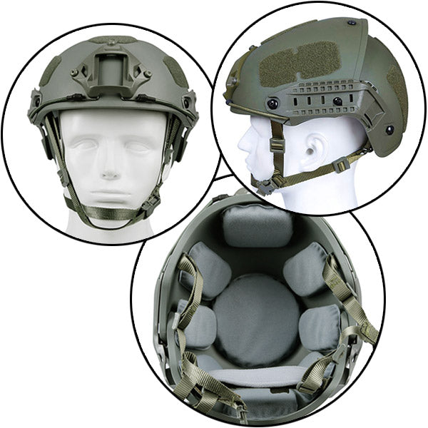 Casque militaire plastique
