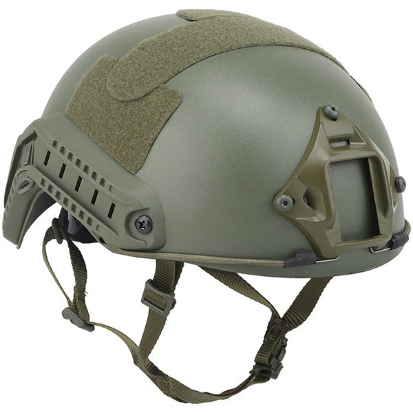 Casque vert militaire