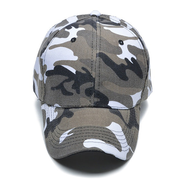 Casquette imprimée camouflage