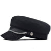 Casquette marin femme noir