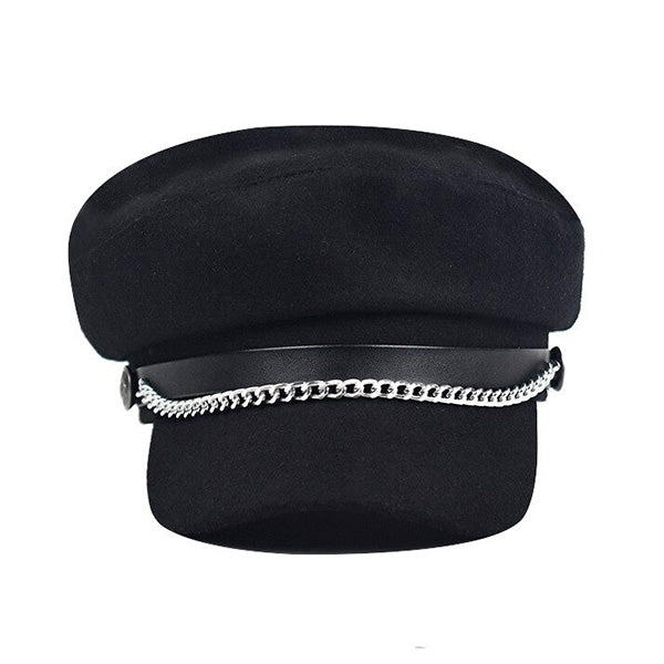 Casquette marin femme noir