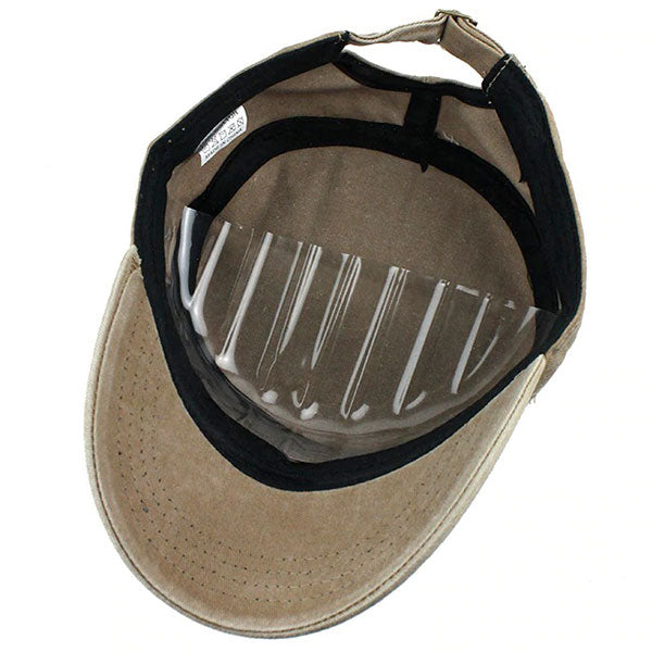 Casquette militaire kaki