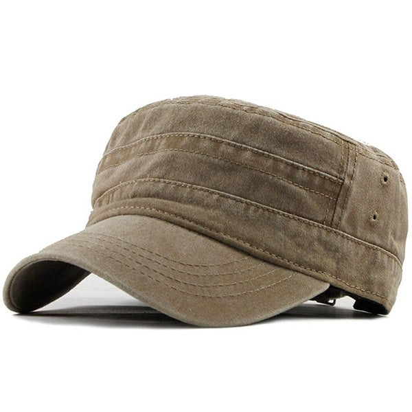 Casquette militaire kaki