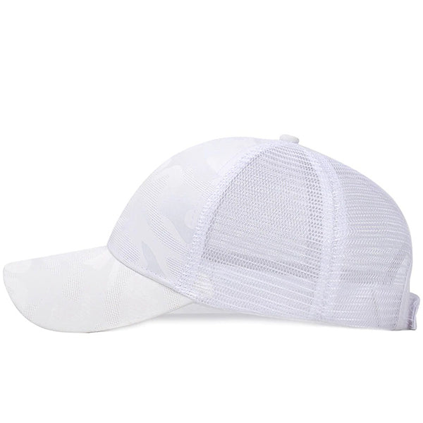 Casquette queue de cheval femme