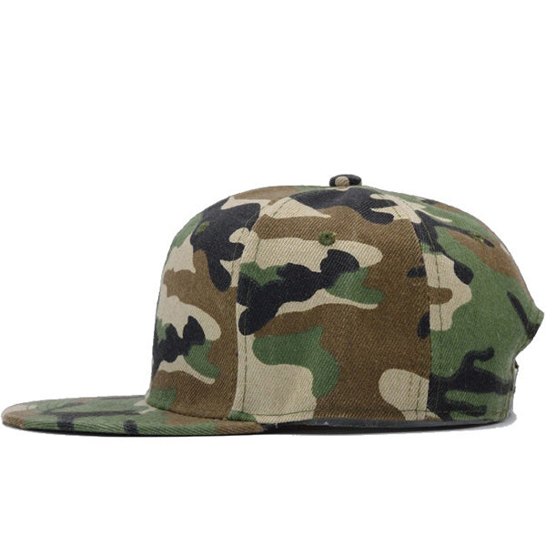 Casquette snapback camo