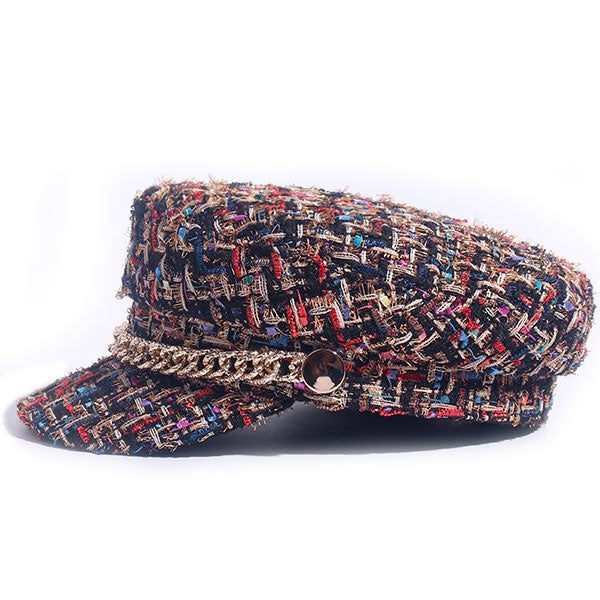 Casquette style marin femme