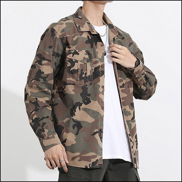 Chemise camouflage