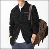 Chemise cargo noire