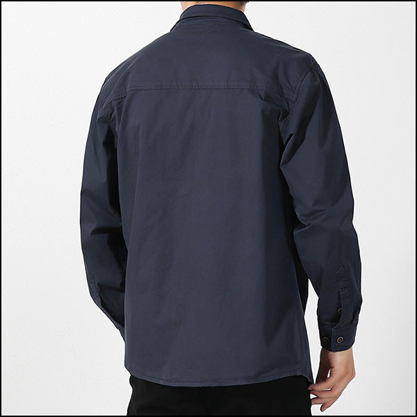 Chemise homme coupe militaire