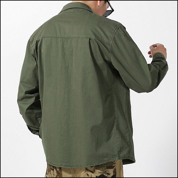 Chemise militaire coton