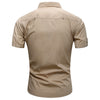Chemise militaire homme manche courte