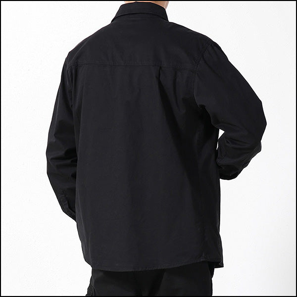 Chemise militaire homme noire