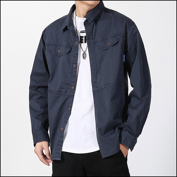 Chemise militaire manche longue