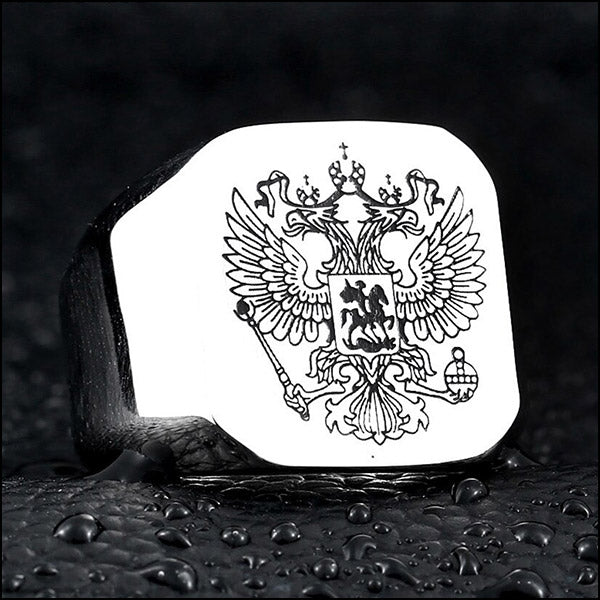 Chevalière homme russe