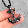 Collier ancre marine