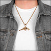 Collier avec pendentif revolver