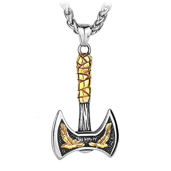 Collier hache viking