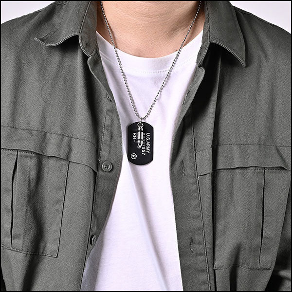 Collier militaire américain