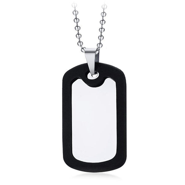 Collier militaire femme