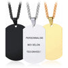Collier militaire personnalisable