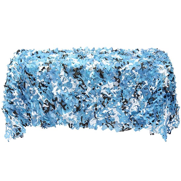 Filet de camouflage bleu
