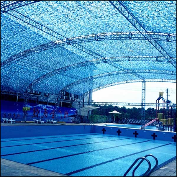 Filet de camouflage bleu