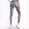 Legging camouflage motif