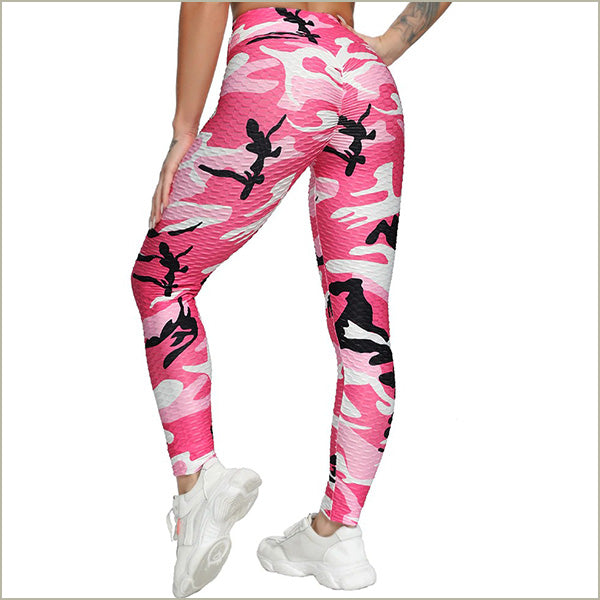 Legging sport femme camouflage