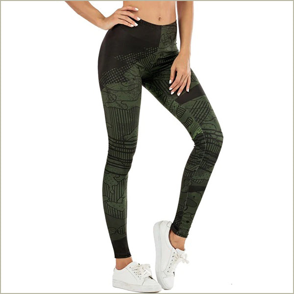Legging style militaire