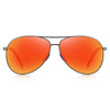 Lunette aviateur orange