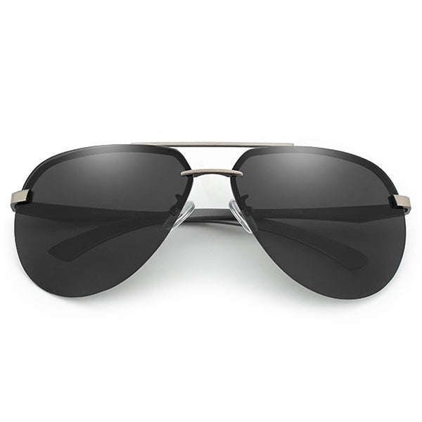 Lunette style aviateur homme