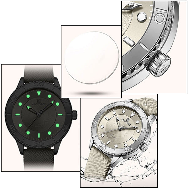 Montre aviateur pour femme